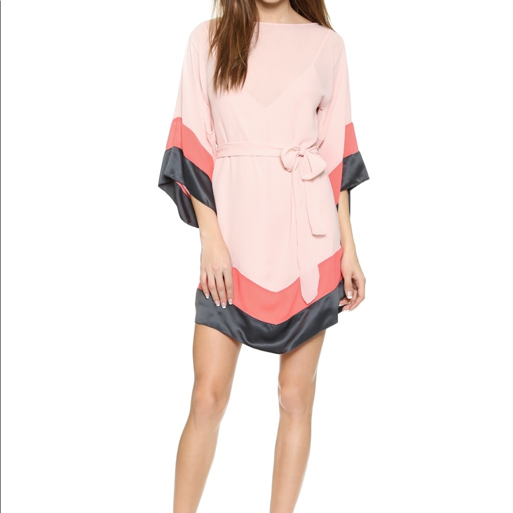 Halston Heritage dress with tie belt
